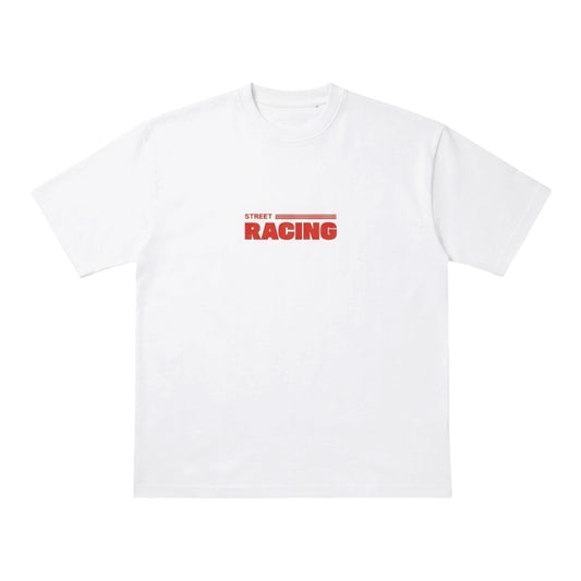 Car Graphic white T-Shirt