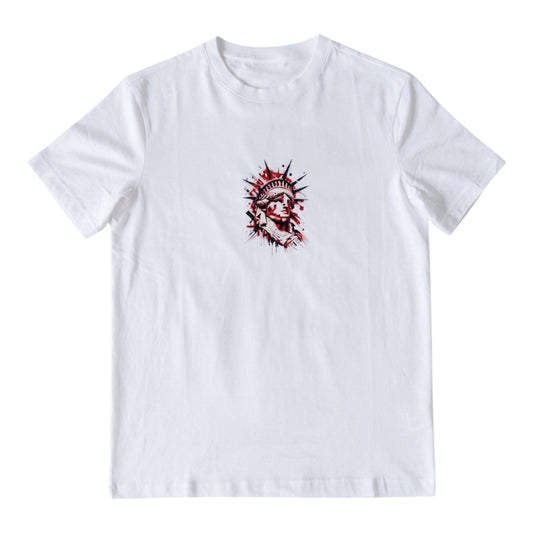 New York Liberty Graphic White Tee